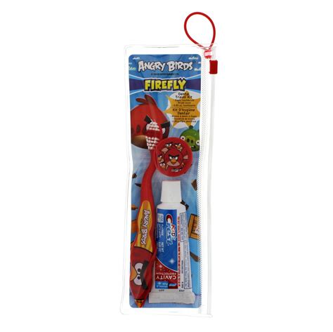 angry birds toothpaste|Firefly Toothbrush & Toothpaste Travel Kit .